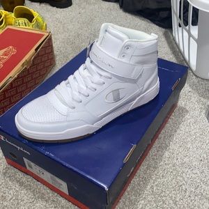 Size 12 white champion sneakers (New)